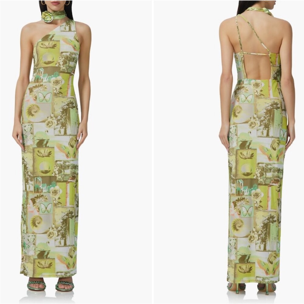 Savoy Dress in Citrus Post Card